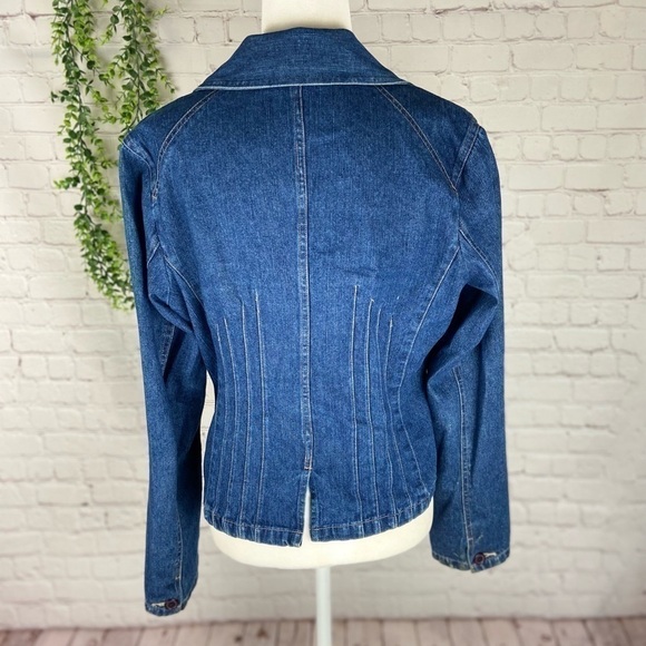SONOMA Life + Style Denim Jean Button Jacket M - Picture 2 of 2